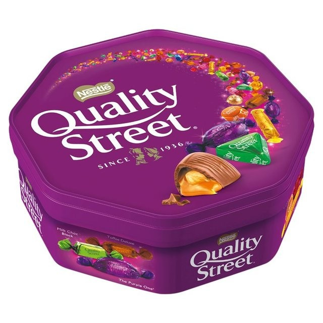 Cutii cu bomboane din Anglia-Quality Street 720g | arhiva Okazii.ro