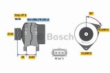 Generator / Alternator FORD FUSION (JU) (2002 - 2012) BOSCH 0 986 049 071