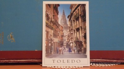 SPANIA - TOLEDO - STRADA COMERCIALA - NECIRCULATA. foto