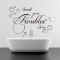 Stickere decorative baie Soak your troubles away