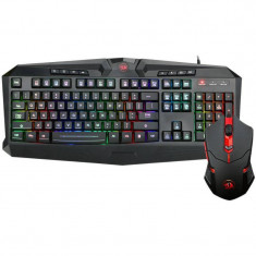 Kit tastatura si mouse Redragon Gaming Essentials S101-1 Combo Black foto