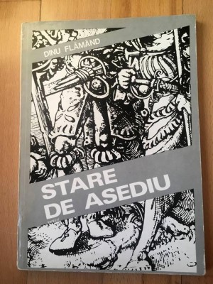 Dinu Flamand Stare de asediu. poezii, 1983 foto