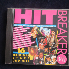 various - Hitbreaker 3/92 _ cd,compilatie _ SR International (Germania,1992)