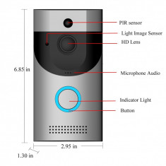 Smart WiFi Doorbell Ring Wireless Video Camer foto