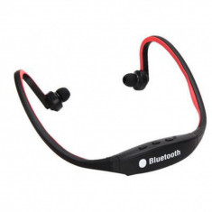 Wireless Headset for iPhone Samsung (Red) foto