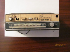 GE - Radio vechi romanesc COSMOS 3 / 8 tranzistoare foto