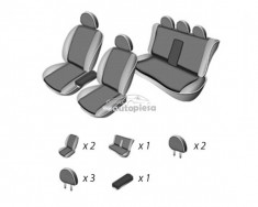 Set huse scaune AUDI A6 (C6) 2005 - 2011 UMBRELLA 45899 foto