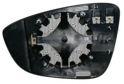 Sticla oglinda, oglinda retrovizoare exterioara VW JETTA IV (162, 163) (2010 - 2016) TYC 337-0212-1 foto