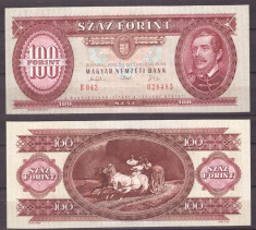 Ungaria 1983 - 100 forint UNC foto