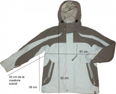 Geaca ski schi PROTEST GeoTech3.0 membrana (tineret 160 cm) cod-450150 foto