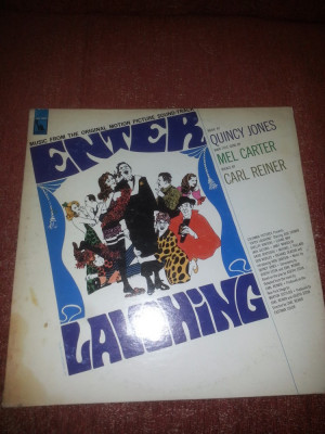 Quincy Jones-Enter Laughing Soundtrack-Liberty 1967 US vinil vinyl foto