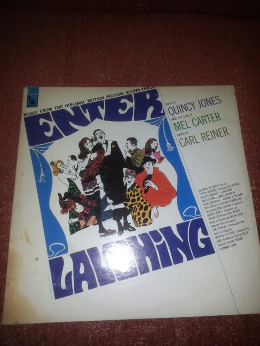 Quincy Jones-Enter Laughing Soundtrack-Liberty 1967 US vinil vinyl