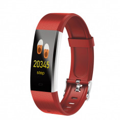 V5 Color Screen Smart WristBand-Red foto