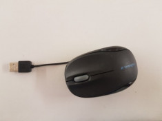 Mouse Optic Kensington, MO1049, USB, Black foto