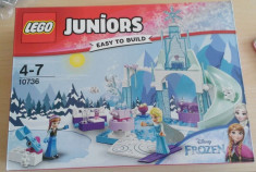 Lego Frozen 10736 original - Anna si Elsa la locul de joaca - nou, sigilat foto