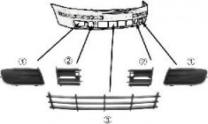 Grila ventilatie, bara protectie SKODA OCTAVIA II (1Z3) (2004 - 2013) VAN WEZEL 7622590 foto