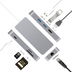 Portable 7 in 1 USB-c Hub foto