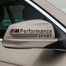 Stickere oglinda BMW M PERFORMANCE culoarea negru foto