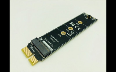 Adaptor SSD M.2 NVMe la PCI Express x1 foto