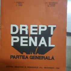 Dobrinoiu, Nistoreanu, Pascu, Molnar, Drept Penal, Parte generală, 1992 003