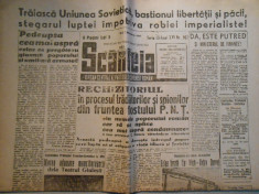 Ziarul Scanteia, nov. 1947, 8 pagini, stare foarte buna foto