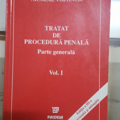 Nicolae Volonciu, Tratat de procedură penală, P. gen., Vol I Ediția a 3-a 003