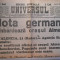 Ziarul Universul, editie speciala, luni 31 mai 1937, 2 pagini, stare buna