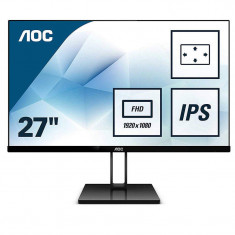 Monitor LED AOC 27V2Q 27 inch 5ms Black foto
