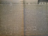 Ziarul Universul, preocesul conducatorilor fostului aPNT, 2 pagini