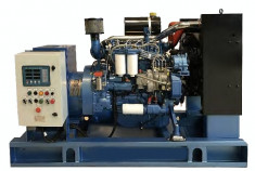 Generator curent electric ( grup electrogen ), ABAT 33 TBI, motorizare Baudouin, 33 kVA, diesel, trifazat, automatizare foto
