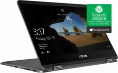 Notebook Asus UX461FA ZenBook-Flip 14&amp;quot; FHD Touch i7-8550U 8GB 512GB UHD 620 Windows 10 PRO Grey foto