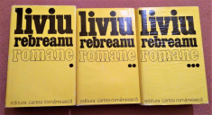 Romane. 3 Volume Editie cartonata, 1986 - Liviu Rebreanu foto