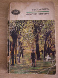 Myh 46f - BPT 544 - Mihail Sadoveanu - Amintiri literare - ed 1970