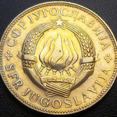 Moneda 10 DINARI - RSF YUGOSLAVIA, anul 1977 *cod 1941 A
