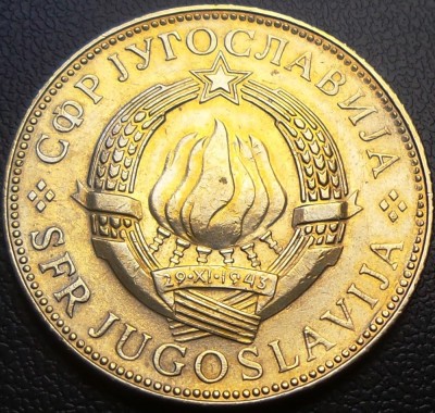 Moneda 10 DINARI - RSF YUGOSLAVIA, anul 1977 *cod 1941 A foto