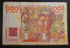 Bancnotă _ Franta : 100 francs 1950 .bancnota , &quot;jeune paysan&quot;