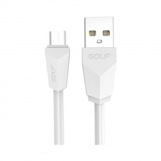 Cablu Golf Diamond2 MicroUSB 46M Alb foto