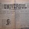 Ziarul Universul, vin. 14 iun. 1946, 4 pagini, stare buna