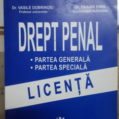 V. Dobrinoiu și T. Dima, Drept penal, Licență, București 2002 023
