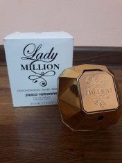 Tester Parfum Paco Rabanne Lady Million 80ml foto