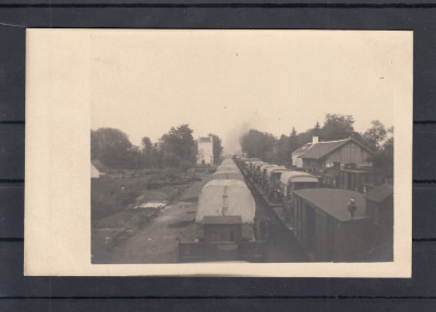 MILITARA WWI ARDAN BACAU GARA TREN SOLDATI foto