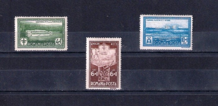 ROMANIA 1932 - SANATORIUL PTT - MNH - LP 100