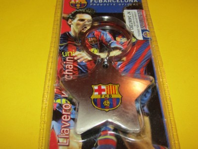 Breloc fotbal - FC BARCELONA (jucatorul XAVI) foto