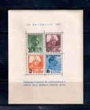 ROMANIA 1937 - VOEVODUL MIHAI - BLOC - MNH - LP 122, Nestampilat