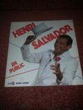 Henri Salvador &ndash;En Public-2LP disc&rsquo;AZ 1982 France vinil vinyl, Jazz