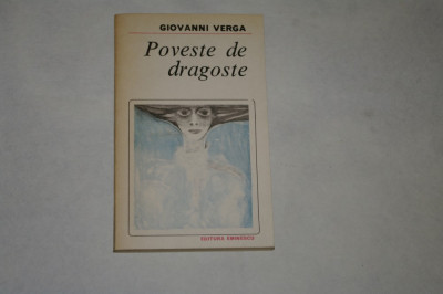 Poveste de dragoste - Giovanni Verga - 1984 foto