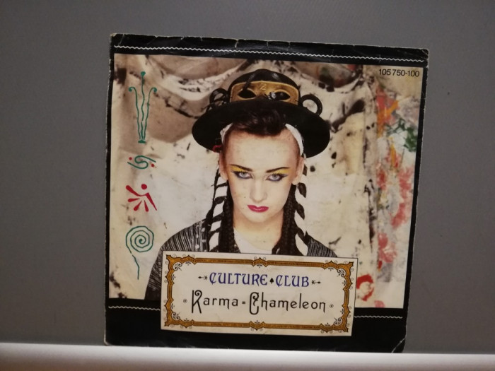 CULTURE CLUB - KARMA CHAMELEON (1983/VIRGIN/RFG) - disc VINIL Single &quot;7/NM