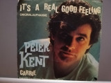 PETER KENT - IT&#039;S REAL GOOD FEELING (1979/EMI/RFG) - disc VINIL Single &quot;7/NM, Pop, emi records