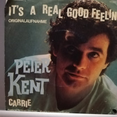 PETER KENT - IT'S REAL GOOD FEELING (1979/EMI/RFG) - disc VINIL Single "7/NM