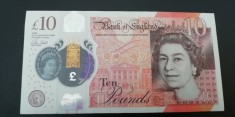 B11 - Bancnota foarte veche - Marea Britanie - Anglia - 10 lire sterline regina foto